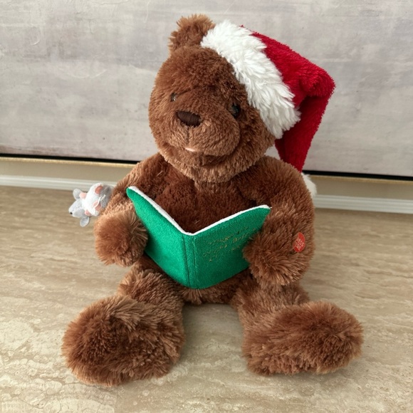 Gund Story time Bear Plush 2006 Twas the Night Before Christmas Gift 12” - Picture 1 of 13